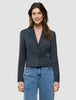 Women Skye Short Blazer Charcoal Melange