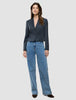 Women Skye Short Blazer Charcoal Melange