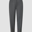 Skye Set Charcoal Melange Long Vest and Tapered Pants