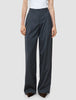 Women's Skye Pants Wide Charcoal Melange