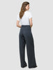 Women's Skye Pants Wide Charcoal Melange