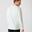 Supima Long-Sleeved Flag T-Shirt White