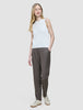 Women's Structured Knit Top Off White