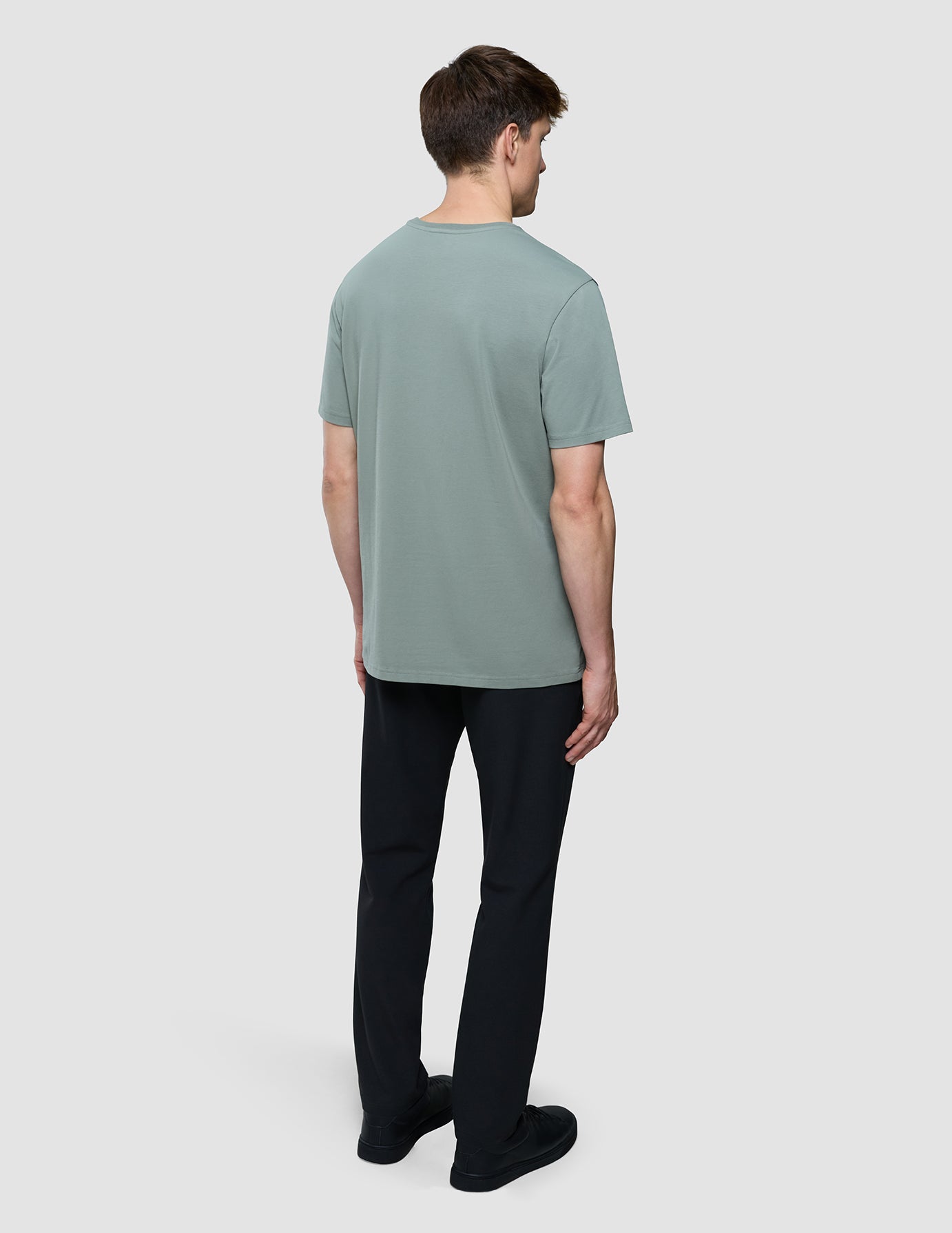 Supima T-Shirt Box Fit Mist Green
