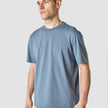 Supima T-shirt Box Fit Blue Mirage