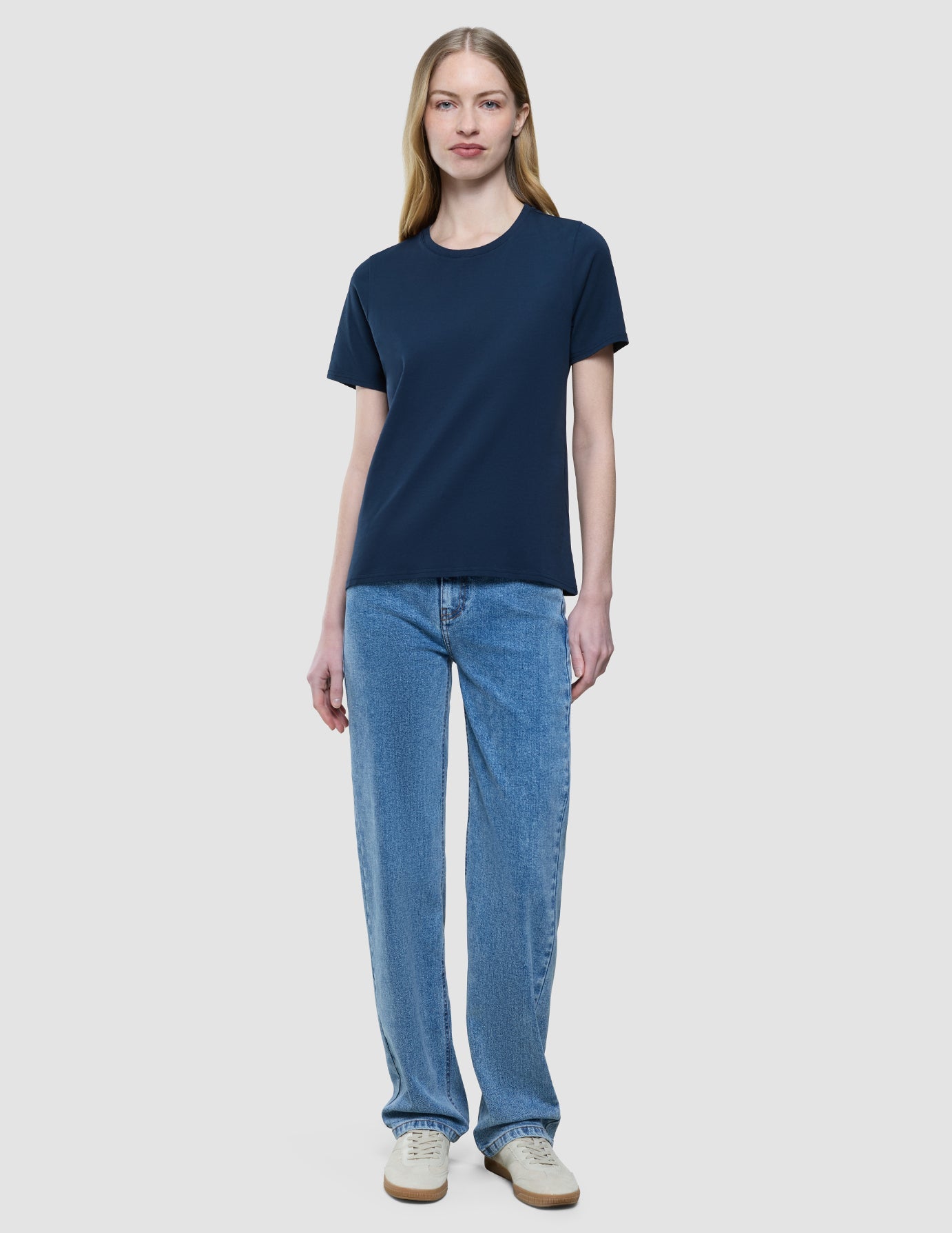 Supima T-shirt Navy
