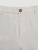Tech Linen Elastic Pants Sandshell