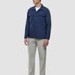 Tech Wool Overshirt Navy