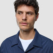 Tech Wool Overshirt Navy