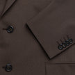 Tech Wool Blazer Dark Cocoa Brown Regular