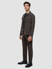 Tech Wool Overshirt Cocoa Brown