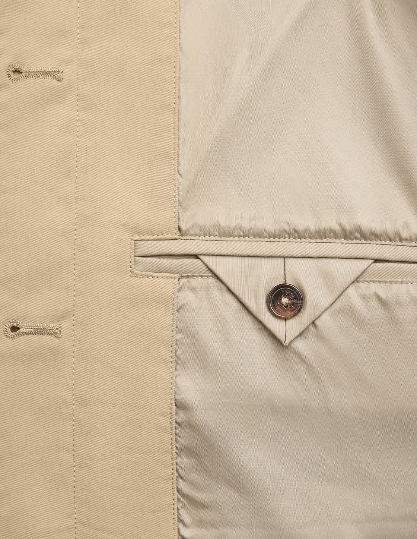 Women Waterproof Trench Coat Short Sand Grain